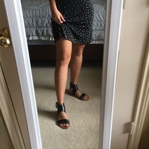 Urban outfitters leather ankle strap sandals